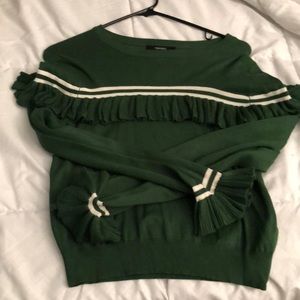 Forever 21 Money green sweater